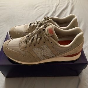 New Balance 696 Grey Sneakers